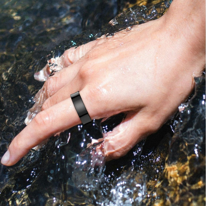 VitalBand Smart Ring – Søvn & Velvære Tracker – Vanntett – Ideell for Aktiv Livsstil Skanto
