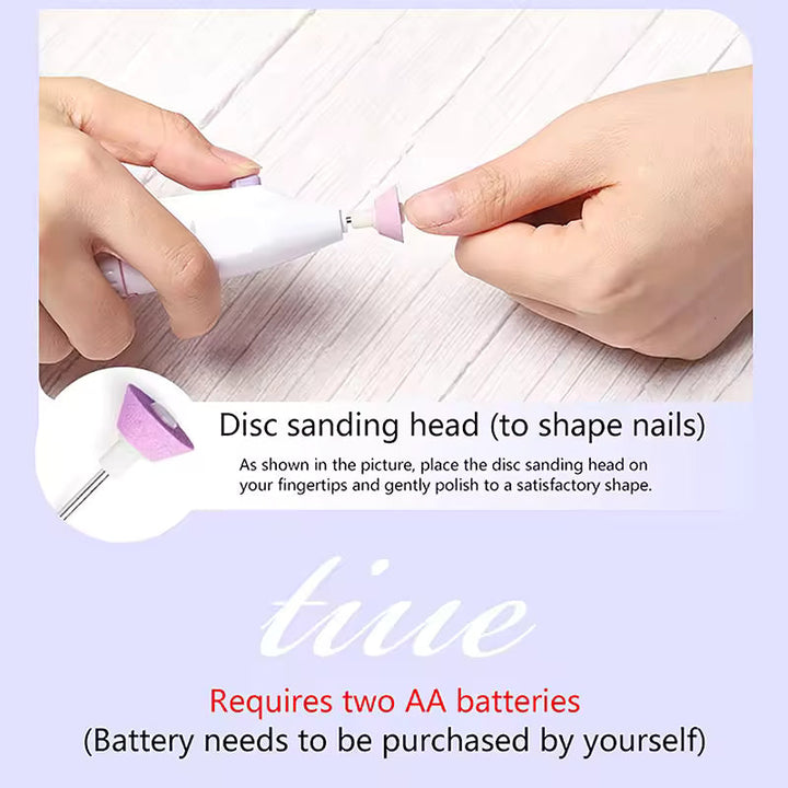 NailPro Elektrisk Neglefil Sett 2-Pack | Skanto