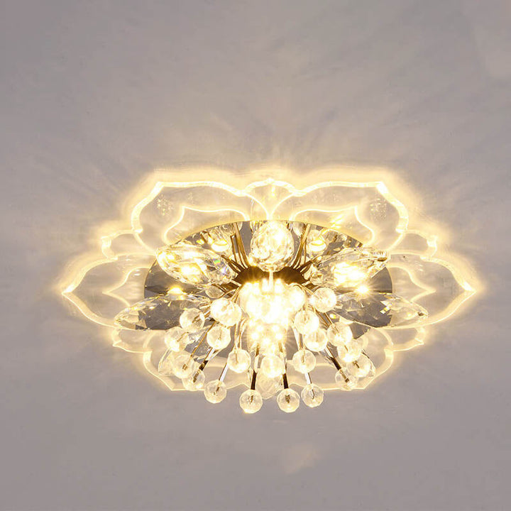 Karnz GlowPetal | LED krystall stift lampe | Blomstform, RGB Fargeveksling & energieffektiv