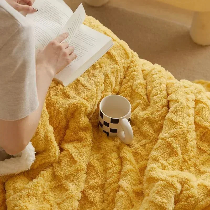 Skanto | WarmWool Tykk Lammeullteppe Vinterkomfort og Varme