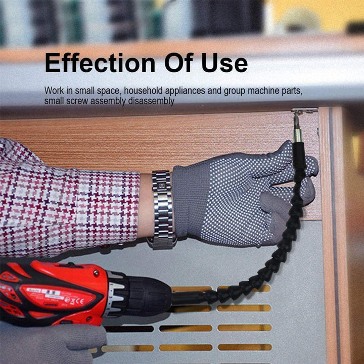 Skanto | Fleksibel bor-forlenger med skrue-borholder