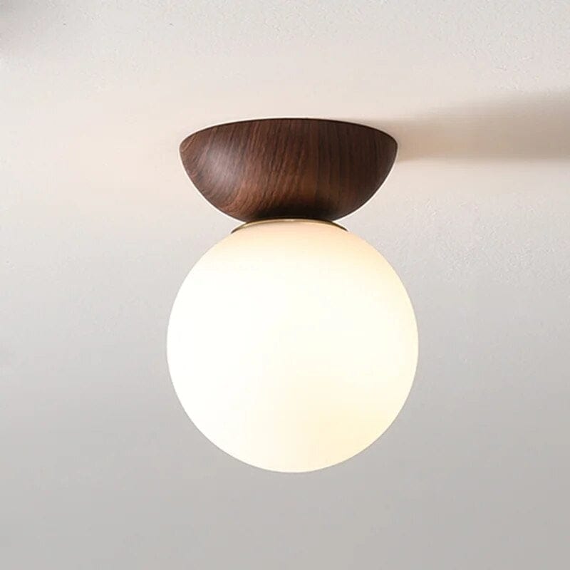 Skanto | Taklampe med glasskjerm for gang