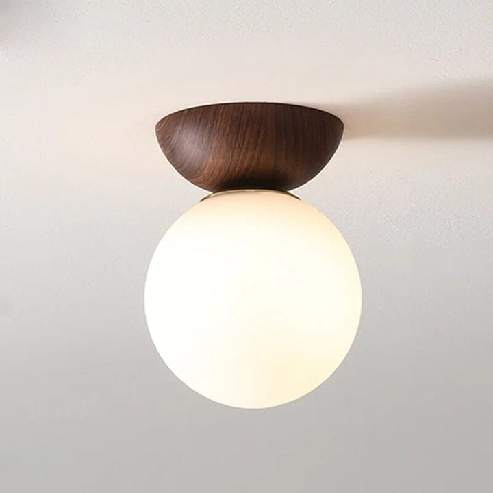 Skanto | Taklampe med glasskjerm for gang