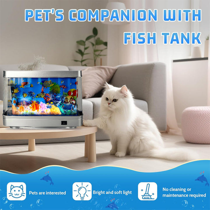 Skanto | Kunstig Tropisk Fiskebowl Lampe