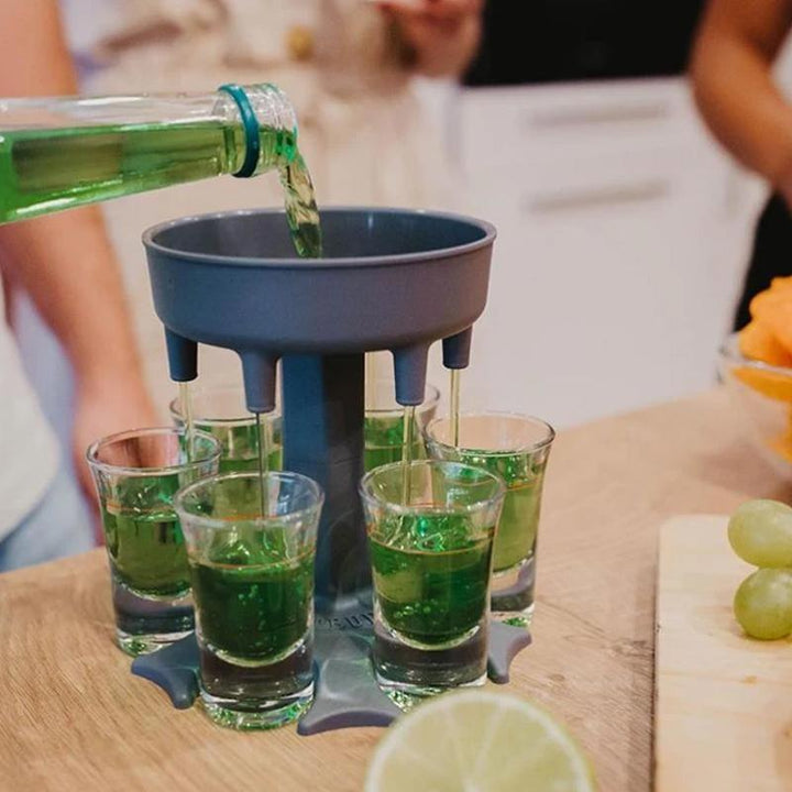 Skanto | 6 Shot Glass Dispenser og Holder