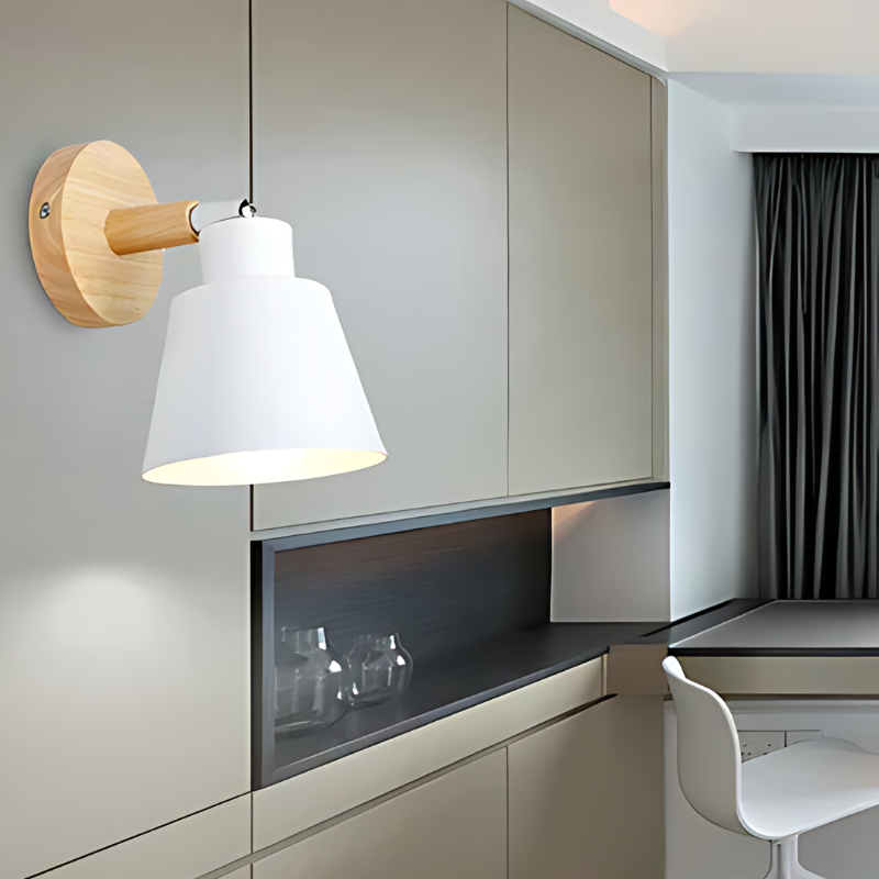 Skanto | ScandiLamp | Minimalistisk LED Vegglampe i Skandinavisk Design
