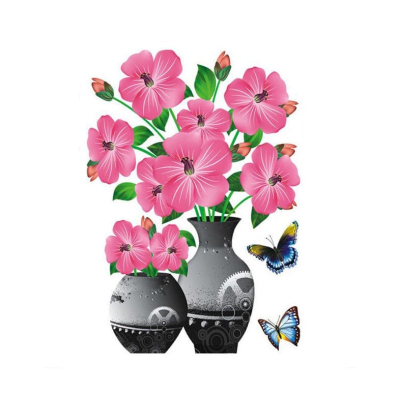 Skanto | DIY Plantevase 3D Stereo Klistremerke Selvklebende