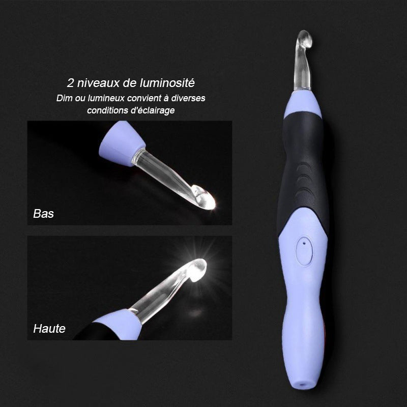 9-i-1 LED opplyst heklesystem | Skanto