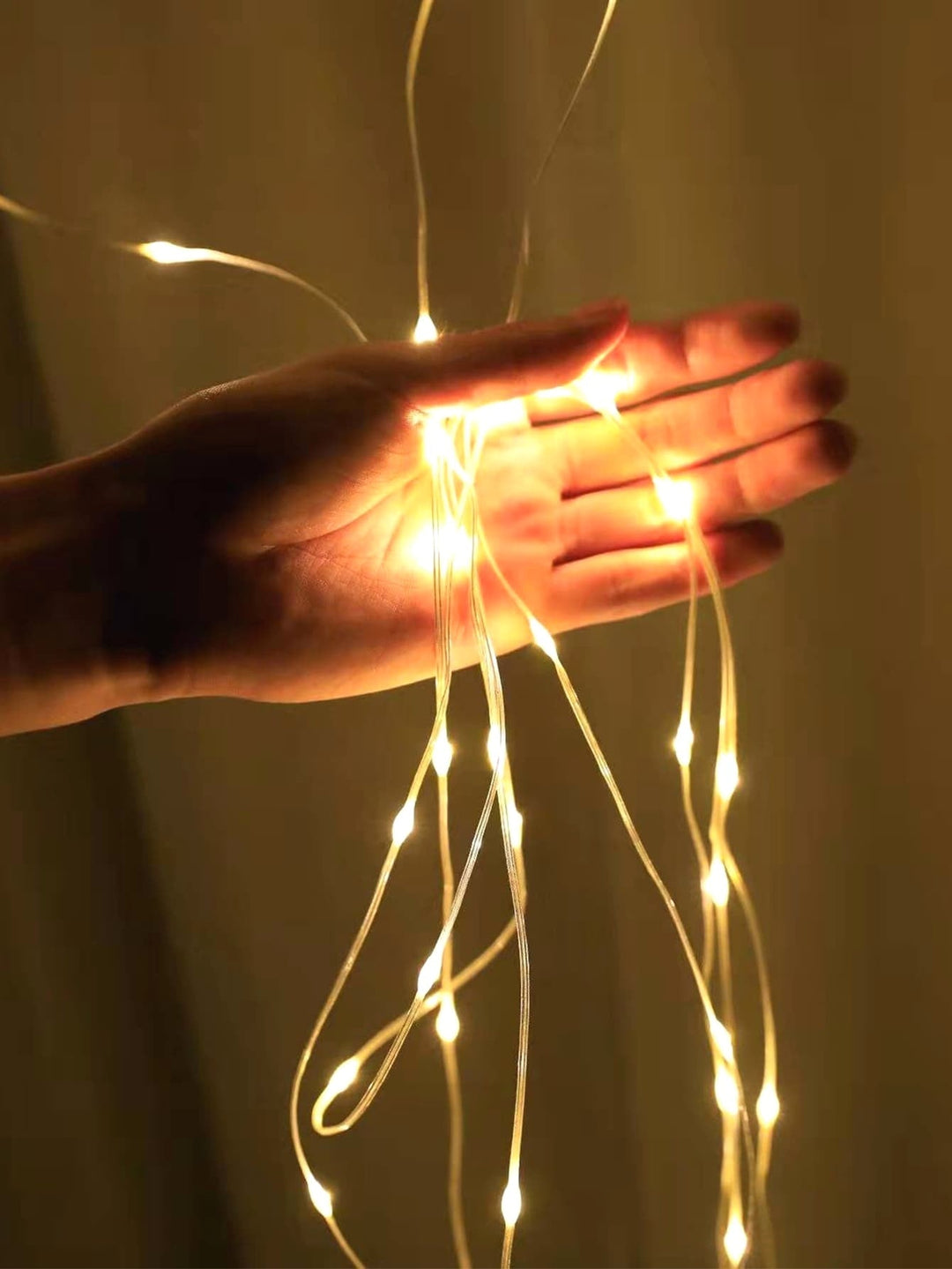 Skanto | 120 LED 2 x 2M Curtain String Lights - New Lighting