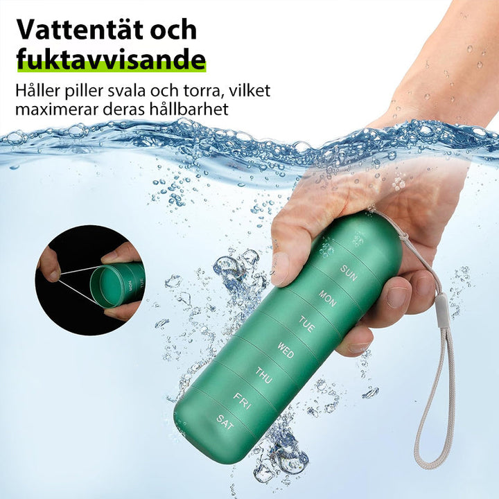 Skanto | 7-dagers bærbar pilleorganisator for reise