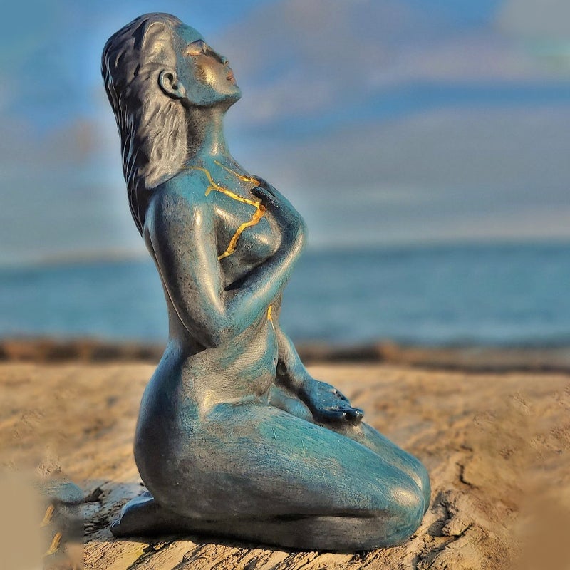 Resin figur "Gudsinnen for helbredelse" | Skanto