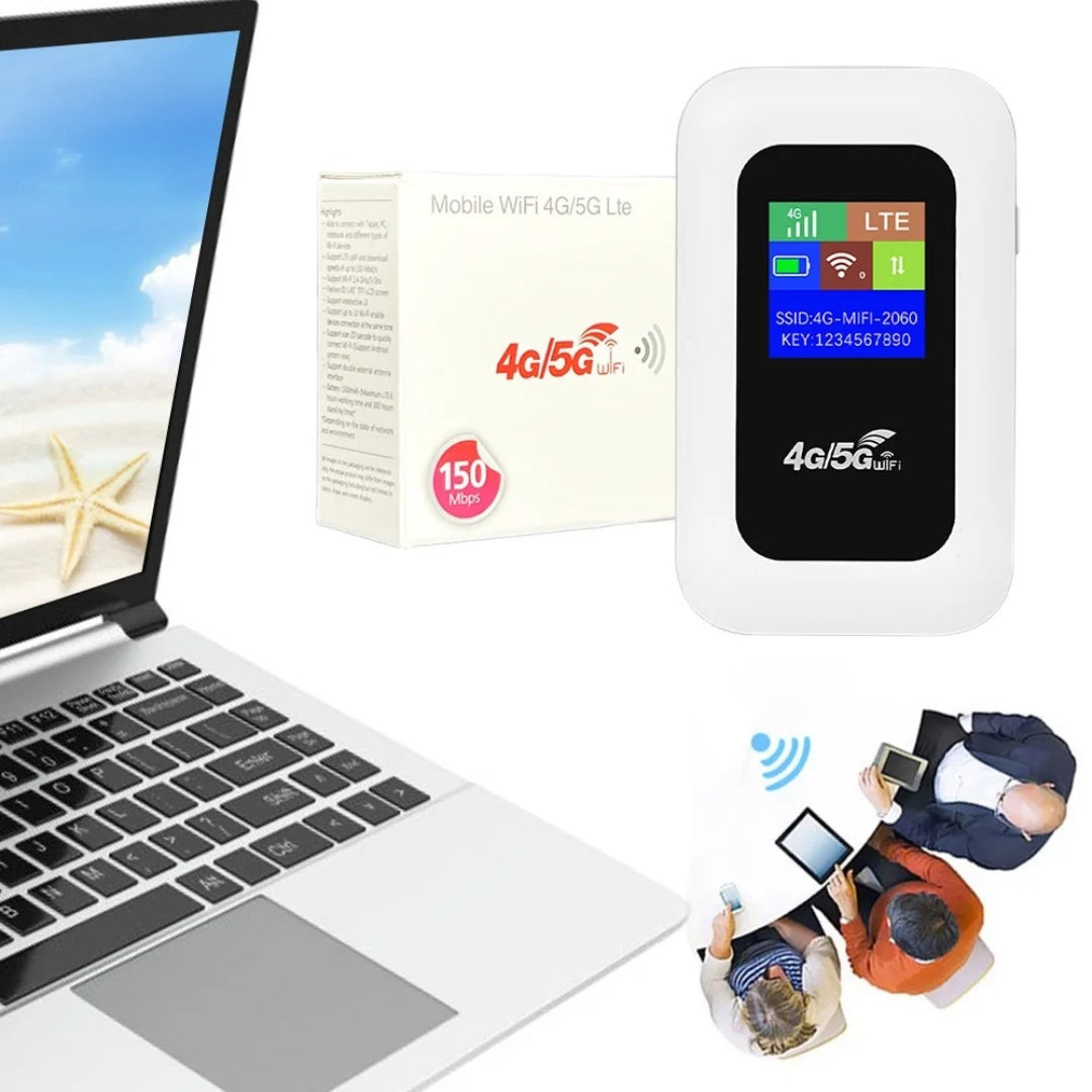 Skanto | WiFi-ruter for reise – 5G WiFi-dongle for sømløs tilkobling hvor som helst