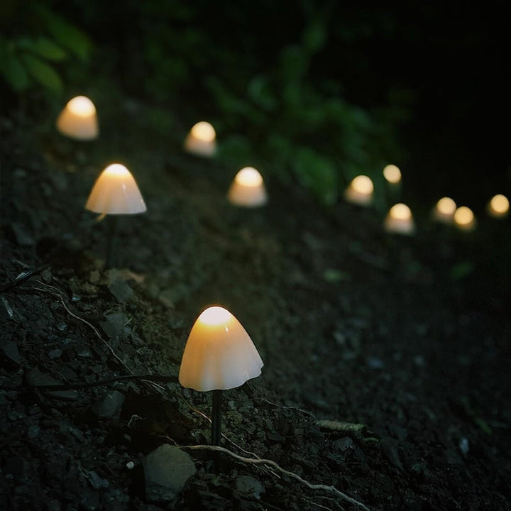 Skanto | LED Solcelle Lyskjede Bakke Stake Sopplamper
