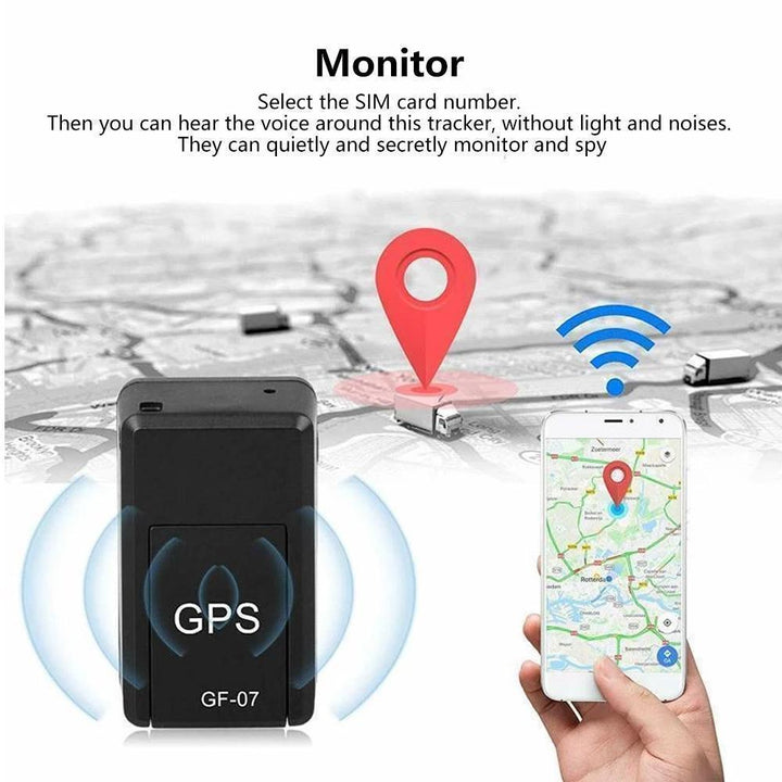 Skanto | Magnetisk Mini GPS-lokator, Tyveri-sikret GPS Tracker