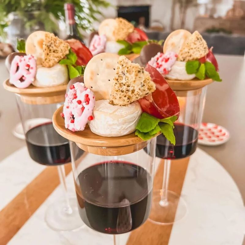 Skanto | Vin Glass Charcuterie Topp