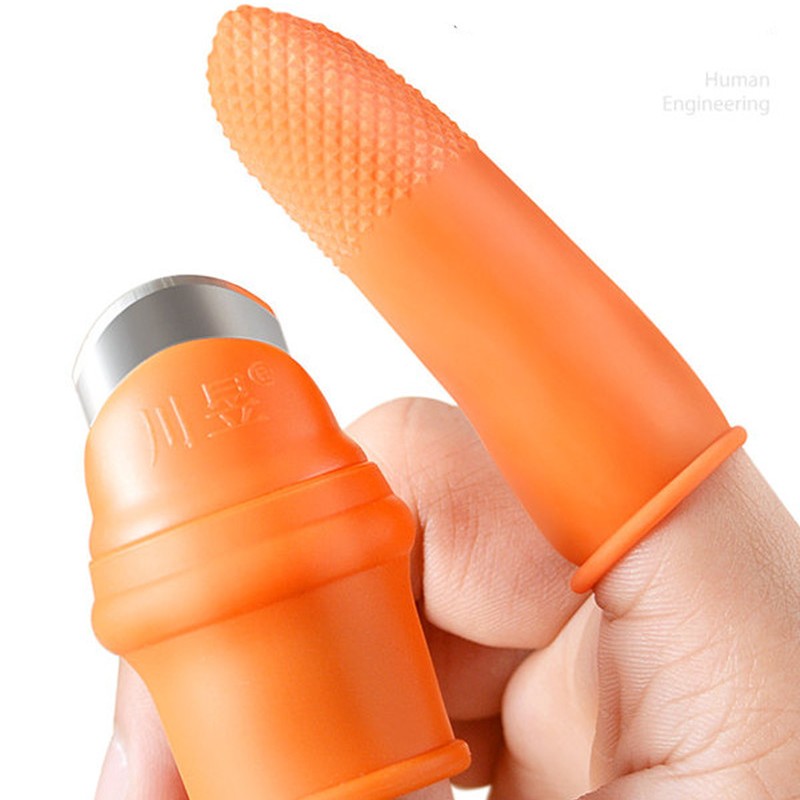 Norvo | Fingertupper Beskyttere med Kuttblad, for å Kutte Grønn Løk, Hvitløk, Ingefær & Mer