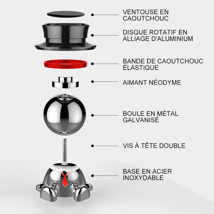 Søt magnetisk roterende 360° telefonholder | Skanto