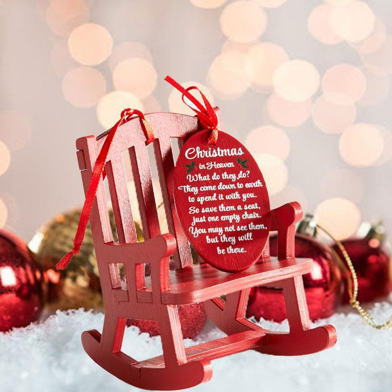 Skanto | Christmas in Heaven Rocking Chair Ornament