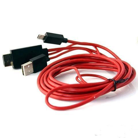 Fast-Link HDMI TV-kabel - Rød | Skanto