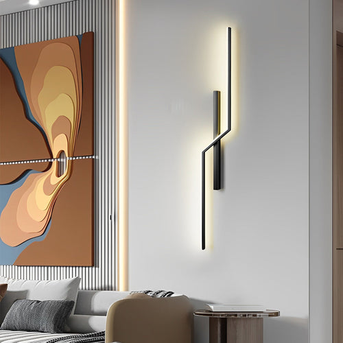 Skanto | Linjer Kreativ LED Moderne Minimalistisk Vegglampe Dekorative Vegglamper Belysning