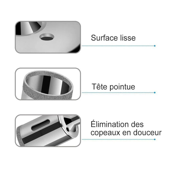 Diamant borhammer S (10 deler) | Skanto