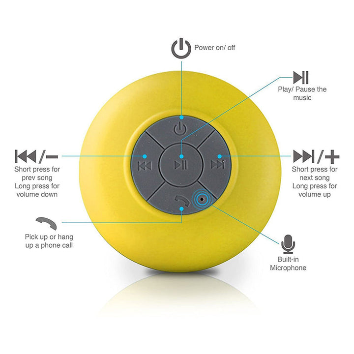 Skanto | Vanntett Mini Bluetooth Høyttaler