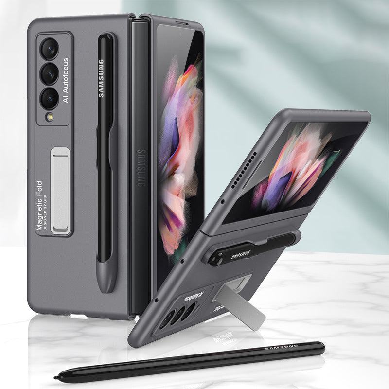 Skanto | Fashion Stativdeksel med Blyantlomme for Samsung Galaxy Z Fold 3