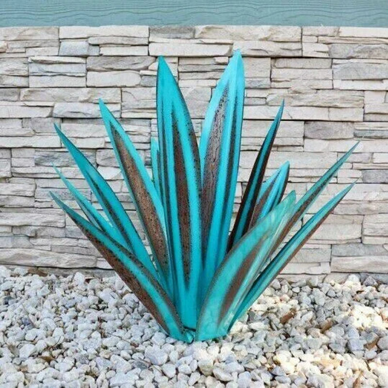 Vanntett Solar Hage Agave Lampe Dekorasjon | Skanto