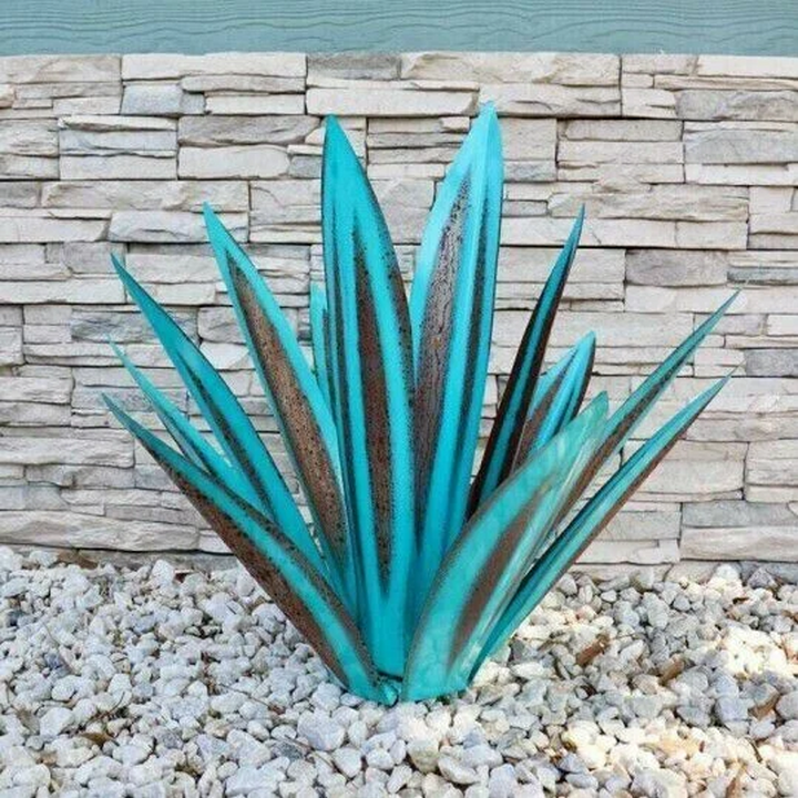 Vanntett Solar Hage Agave Lampe Dekorasjon | Skanto
