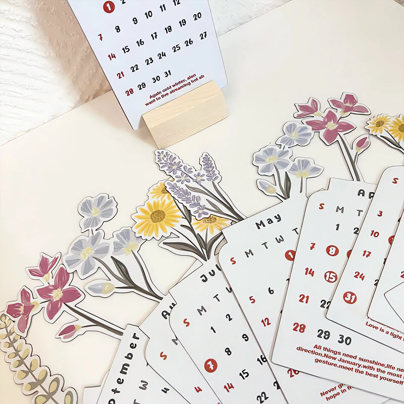 Skanto | 2025 Bloomy Flowers Bordkalender