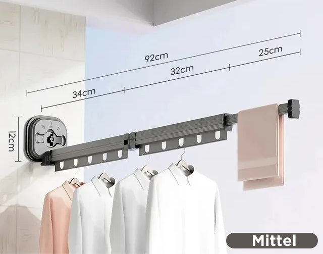 Retractable klessnor med sugekopp Skanto