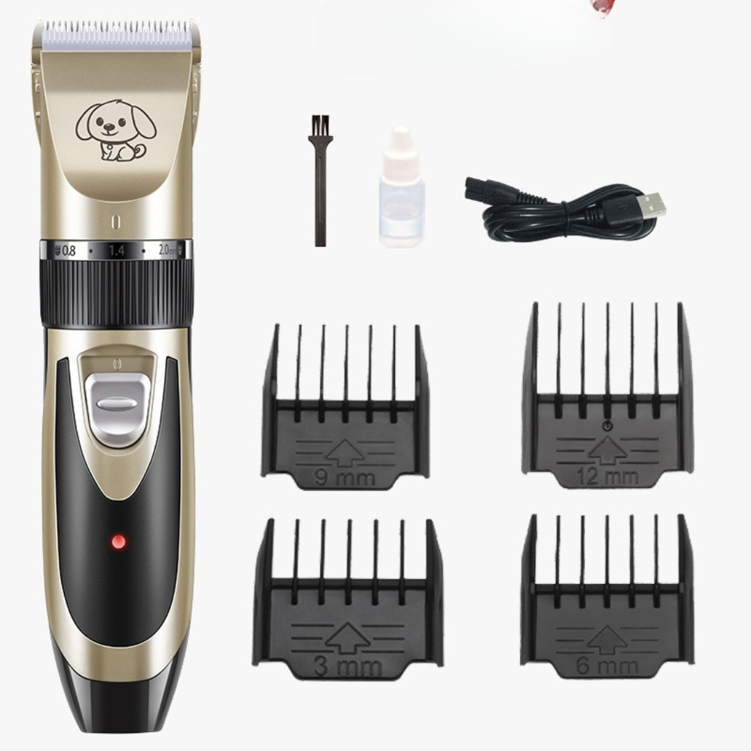 Silent Coat Trimmer Set for Dogs Skanto