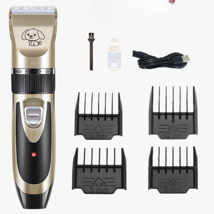 Silent Coat Trimmer Set for Dogs Skanto