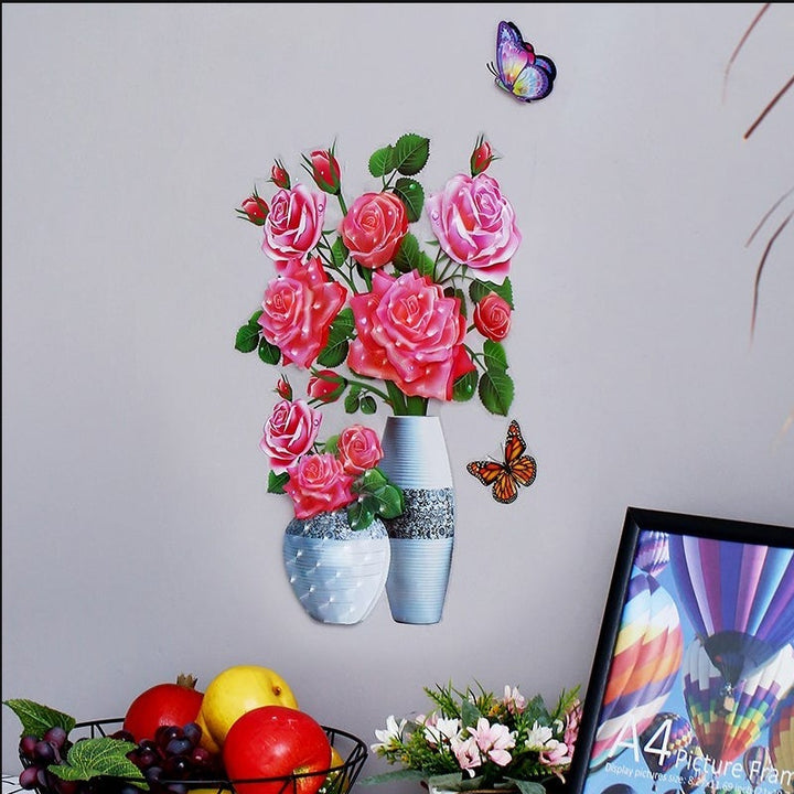 Skanto | DIY Plantevase 3D Stereo Klistremerke Selvklebende
