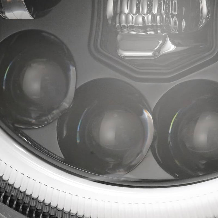 Skanto | 7 Tommers Hodeskalle LED Hovedlykt
