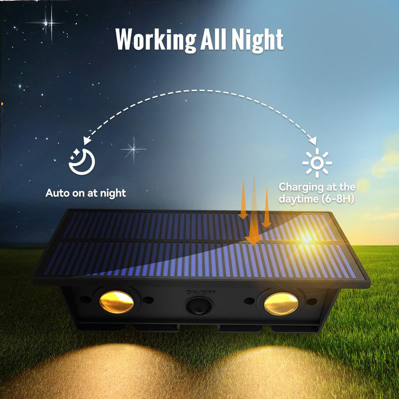 Skanto | Hage Solar Veggbelysning