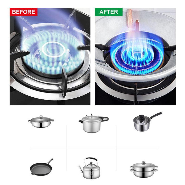 Gass Cooktop Vindbeskyttet Sirkel | Skanto