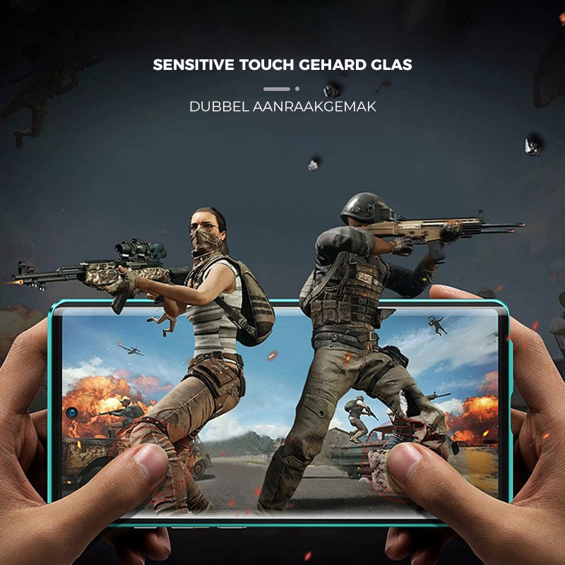 Skanto | Magnetisk herdet glass dual-sidet telefondeksel for Samsung