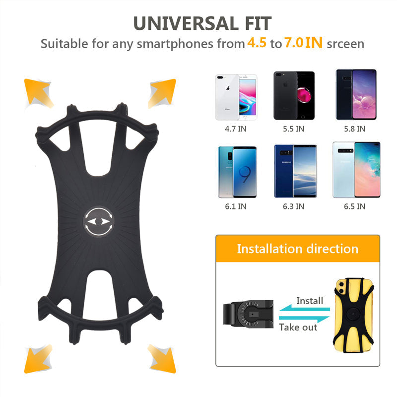 Roterende Multi-Klo Håndholdt Telefonholder | Skanto