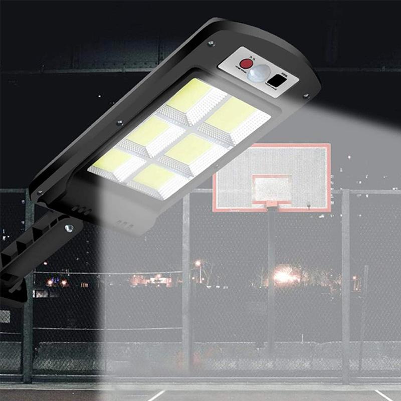 Skanto | 200W Utendørs Solenergi LED Lampe med Fjernkontroll, Bevegelses- og Dusk Sensor