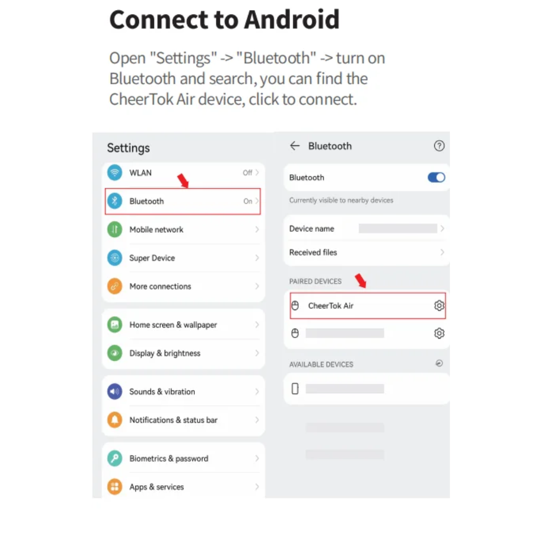 Skanto | Universal Bluetooth Telefon Smart Fjernkontroll