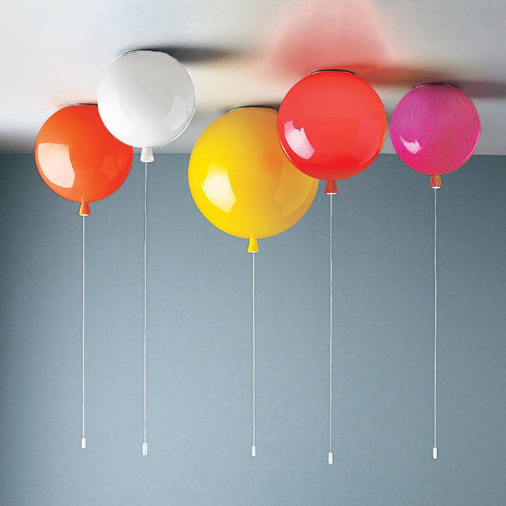 Kompakt Moderne LED Ballong Taklampe - AuraLite | Skanto