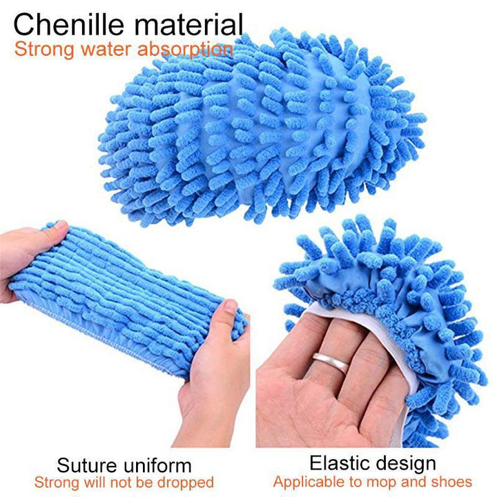 Skanto | FunClean Mop Slippers, 1 pair