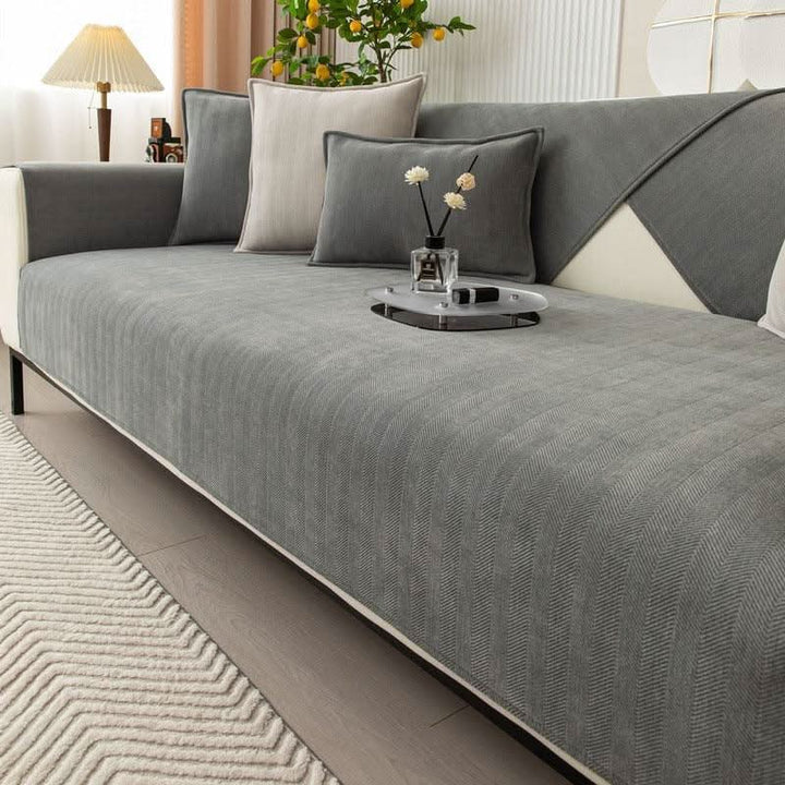 Skanto | Non-Slip Stretch Sofa Cover – Behagelig Sofabeskyttelse