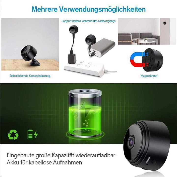 1080p magnetisk WiFi Mini Kamera | Skanto