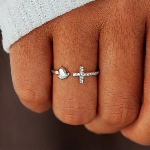 Skanto | Love S925 sterling sølv korsring