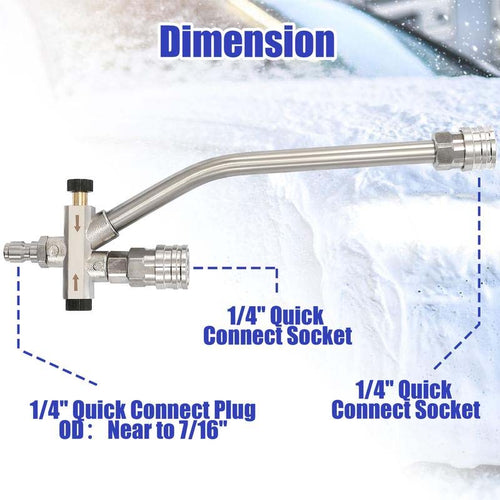 Skumkanon Dual Connector Tilbehør | Skanto