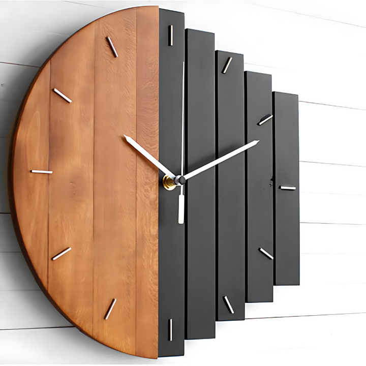 Skanto | ClarityTime | Stille veggklokke med tidløs minimalistisk design for elegante interiører
