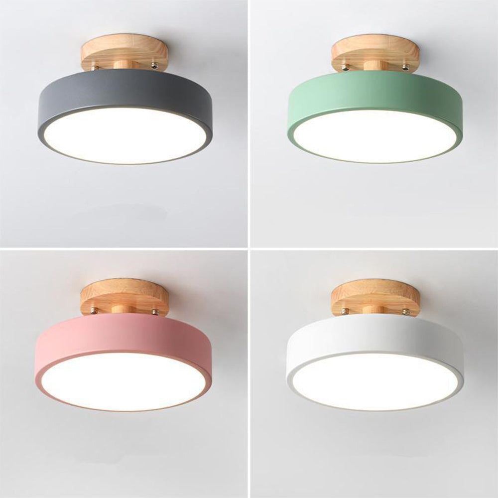 Skanto | LED Taklampe Tre Flush Montering Fixture