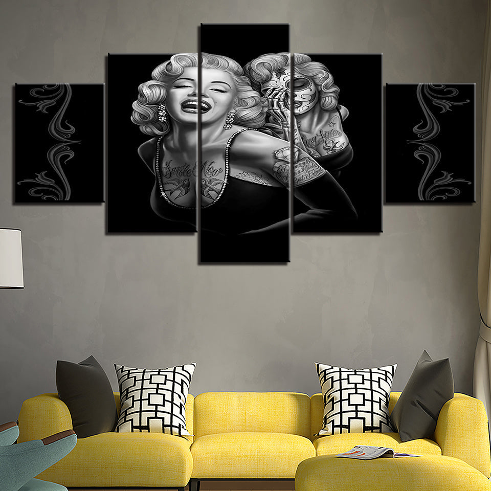 Marilyn Monroe - Lerretsbilde